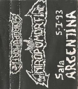 Antropomorfia : Official Live Tape at Sala Argentina